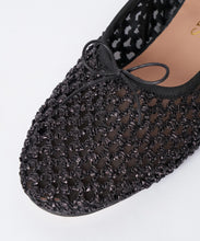 Carica l'immagine nel visualizzatore di Gallery, OLGA in Crochet Nero