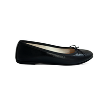 Load image into Gallery viewer, NICOLE in Black Naplak Patent - Leather sole