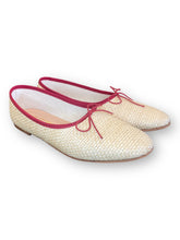 Carica l'immagine nel visualizzatore di Gallery, OLGA in Rafia Naturale - Rosso