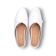 Load image into Gallery viewer, OLGA MULE in White Nappa