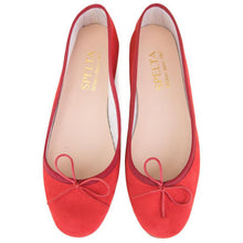 Carica l'immagine nel visualizzatore di Gallery, Nicole in Camoscio Mandarino-Ballerina-Spelta Milano