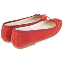 Carica l'immagine nel visualizzatore di Gallery, Nicole in Camoscio Mandarino-Ballerina-Spelta Milano