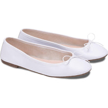 Load image into Gallery viewer, Nicole in Nappa Bianco-Ballerina-Spelta Milano
