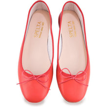 Carica l'immagine nel visualizzatore di Gallery, Nicole in Nappa Mandarino-Ballerina-Spelta Milano