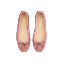 Load image into Gallery viewer, NICOLE INTRECCIO WEAVE in Nappa Rosa Polvere-Ballerina-Spelta Milano