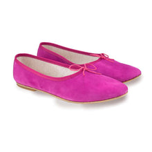 Load image into Gallery viewer, OLGA in Camoscio Fucsia-Ballerina-Spelta Milano
