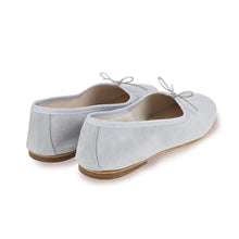 Load image into Gallery viewer, OLGA in Camoscio Grigio Chiaro-Ballerina-Spelta Milano