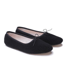 Carica l'immagine nel visualizzatore di Gallery, OLGA in Lana Nero-Ballerina-Spelta Milano