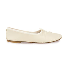 Carica l'immagine nel visualizzatore di Gallery, OLGA in Nappa Avorio-Ballerina-Spelta Milano