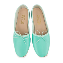 Load image into Gallery viewer, OLGA in Nappa Turchese-Ballerina-Spelta Milano