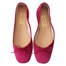 Load image into Gallery viewer, SOFIA in Camoscio Fucsia-Ballerina-Spelta Milano