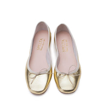 Carica l'immagine nel visualizzatore di Gallery, SOFIA in Laminato Oro-Ballerina-Spelta Milano
