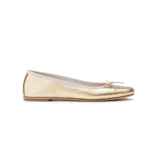 Carica l'immagine nel visualizzatore di Gallery, SOFIA in Laminato Oro-Ballerina-Spelta Milano
