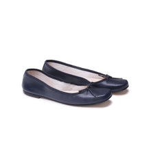 Load image into Gallery viewer, SOFIA in Nappa Blu-Ballerina-Spelta Milano