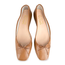 Load image into Gallery viewer, SOFIA in Nappa Cuoio-Ballerina-Spelta Milano