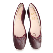 Load image into Gallery viewer, SOFIA in Nappa Marsala-Ballerina-Spelta Milano