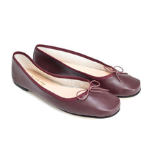 Load image into Gallery viewer, SOFIA in Nappa Marsala-Ballerina-Spelta Milano