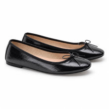 Load image into Gallery viewer, NICOLE in Black Naplak Patent - Leather sole
