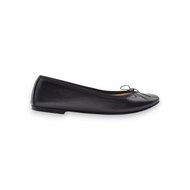NICOLE in Black Naplak Patent - Leather sole