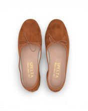 Load image into Gallery viewer, OLGA in Cinnamon Suede READY-TO-SHIP
