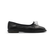 ELETTRA in Black Nappa, Black Sole READY-TO-SHIP