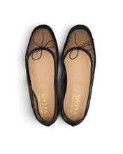 Load image into Gallery viewer, SPERANZA in Black Suede, Leopard Mesh READY-TO-SHIP
