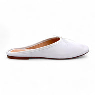 OLGA MULE in Nappa Bianco - PRONTA CONSEGNA