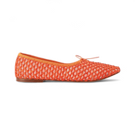 OLGA in Orange Crochet