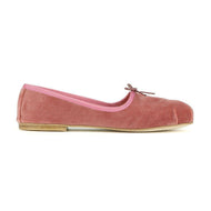 Dalila in Velluto Rosa Antico-Ballerina-Spelta Milano