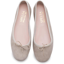 Load image into Gallery viewer, Nicole in Camoscio Beige-Ballerina-Spelta Milano
