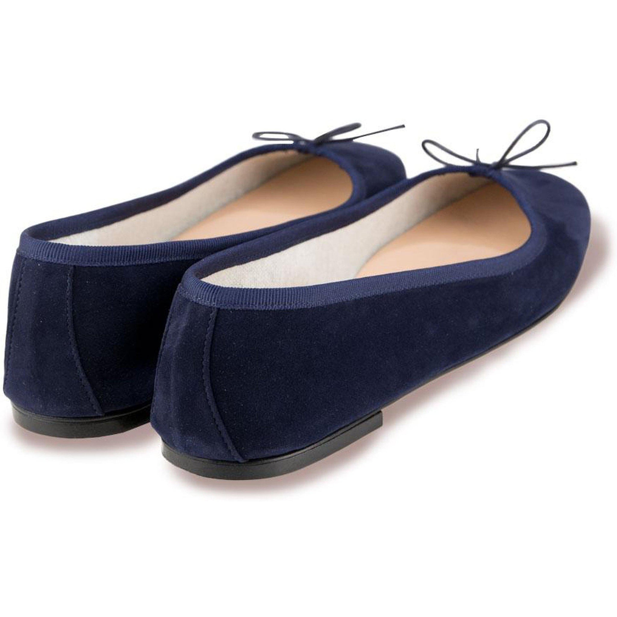 Milano Navy Blue Suede Loafers