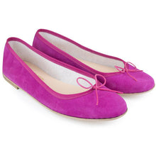 Load image into Gallery viewer, Nicole in Camoscio Fucsia-Ballerina-Spelta Milano
