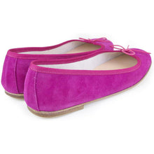 Load image into Gallery viewer, Nicole in Camoscio Fucsia-Ballerina-Spelta Milano
