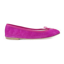 Load image into Gallery viewer, Nicole in Camoscio Fucsia-Ballerina-Spelta Milano
