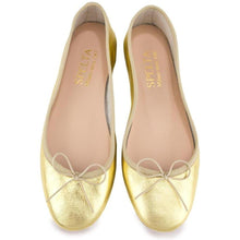 Load image into Gallery viewer, Nicole in Laminato Oro-Ballerina-Spelta Milano
