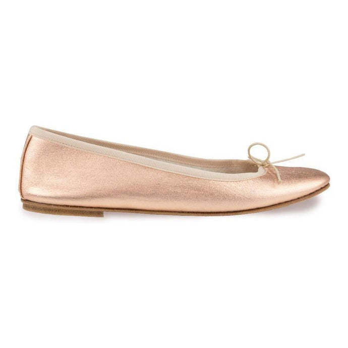 Nicole in Laminato Oro Rosa-Ballerina-Spelta Milano