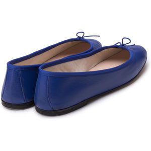 Nicole in Nappa Bluette-Ballerina-Spelta Milano