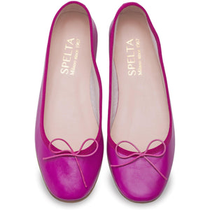 Nicole in Nappa Fucsia-Ballerina-Spelta Milano