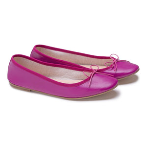 Nicole in Nappa Fucsia-Ballerina-Spelta Milano