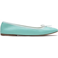 Nicole in Nappa Turchese-Ballerina-Spelta Milano