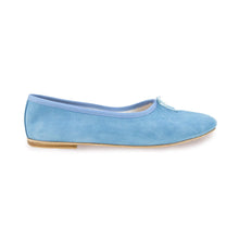 Load image into Gallery viewer, OLGA in Camoscio Azzurro-Ballerina-Spelta Milano
