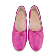 Carica l&#39;immagine nel visualizzatore di Gallery, OLGA in Nappa Fucsia-Ballerina-Spelta Milano
