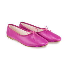 Carica l&#39;immagine nel visualizzatore di Gallery, OLGA in Nappa Fucsia-Ballerina-Spelta Milano
