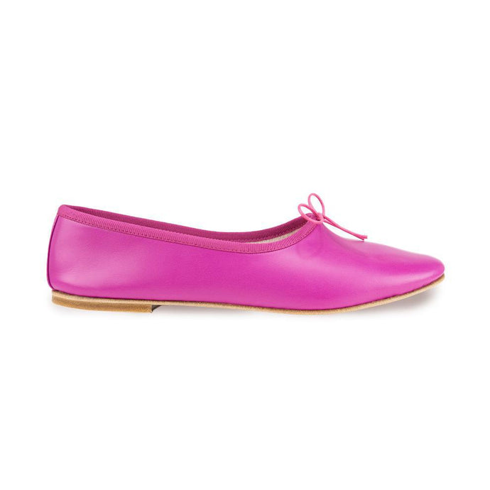 OLGA in Nappa Fucsia-Ballerina-Spelta Milano