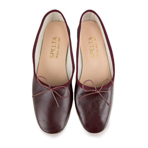 OLGA in Nappa Marsala-Ballerina-Spelta Milano