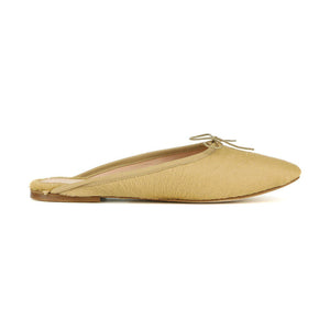 OLGA MULE in Cavallino Beige-Ballerina-Spelta Milano