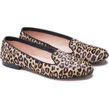 Carica l&#39;immagine nel visualizzatore di Gallery, ORTENSIA in Cavallino Maculato Leopardo-Slip-on-Spelta Milano
