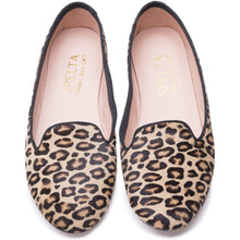 Carica l&#39;immagine nel visualizzatore di Gallery, ORTENSIA in Cavallino Maculato Leopardo-Slip-on-Spelta Milano
